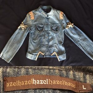 Axel Hazel Hazel Hazel Haze Jean jacket